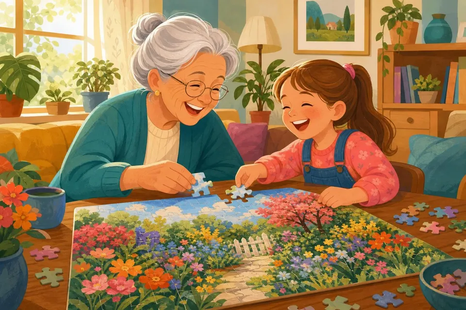 Beneficios de hacer puzzles en niños y adultos, sin exagerar