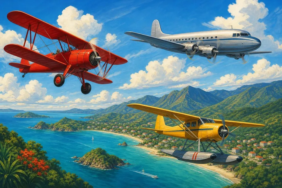 Puzzles de aviones online y gratis: de la avioneta al jumbo
