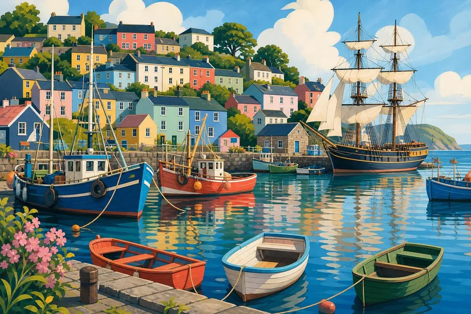 Puzzles de barcos online y gratis: veleros, piratas y mercantes