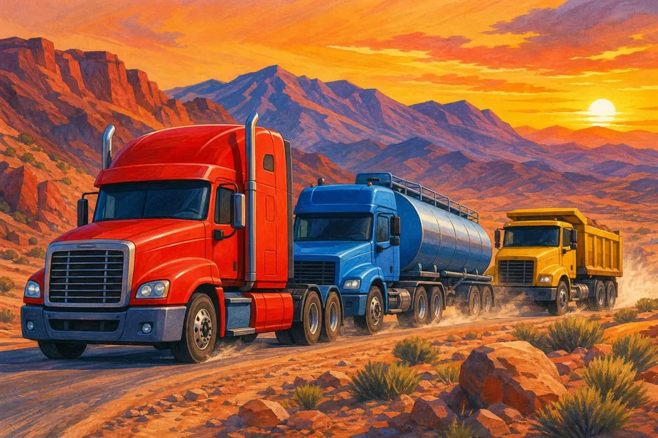 Puzzles de camiones online y gratis: del Dakar a la carretera