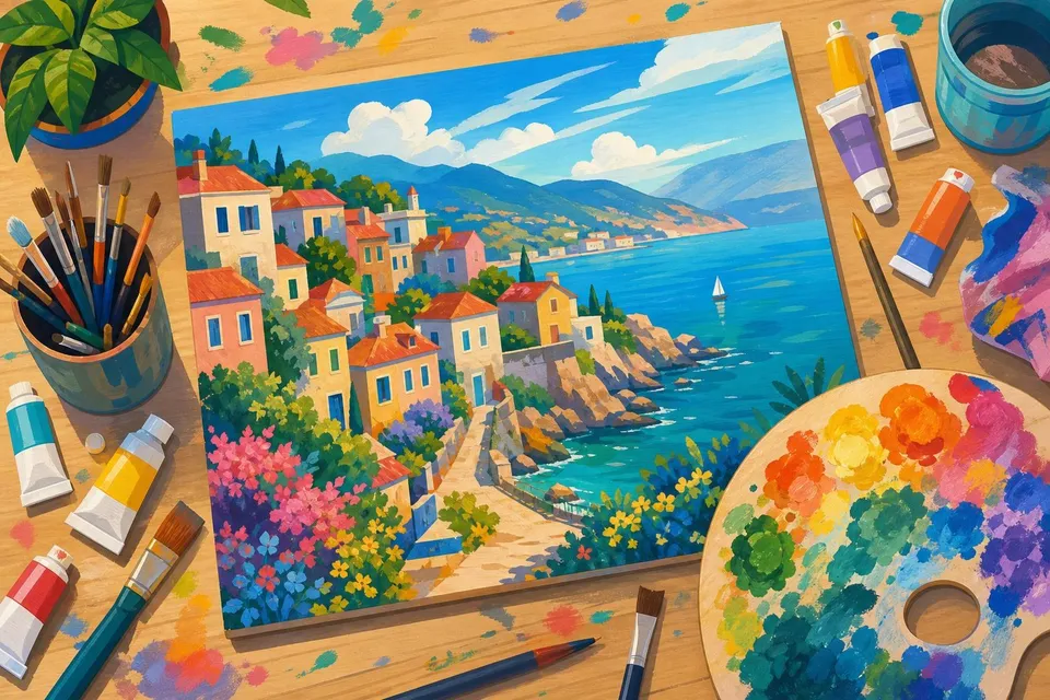 Puzzles de dibujos y pinturas online y gratis