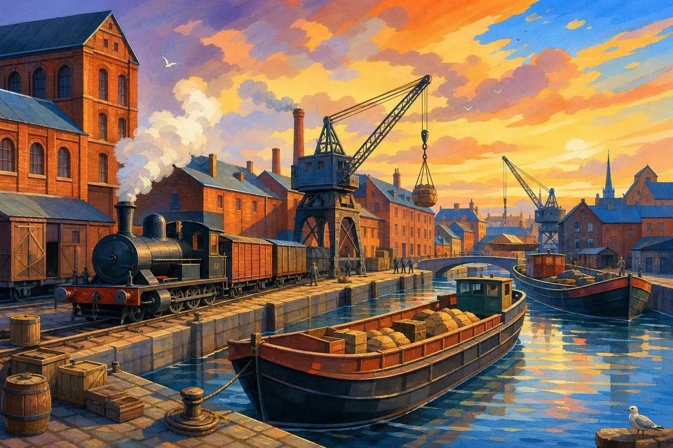 Puzzles de industria online y gratis para montar