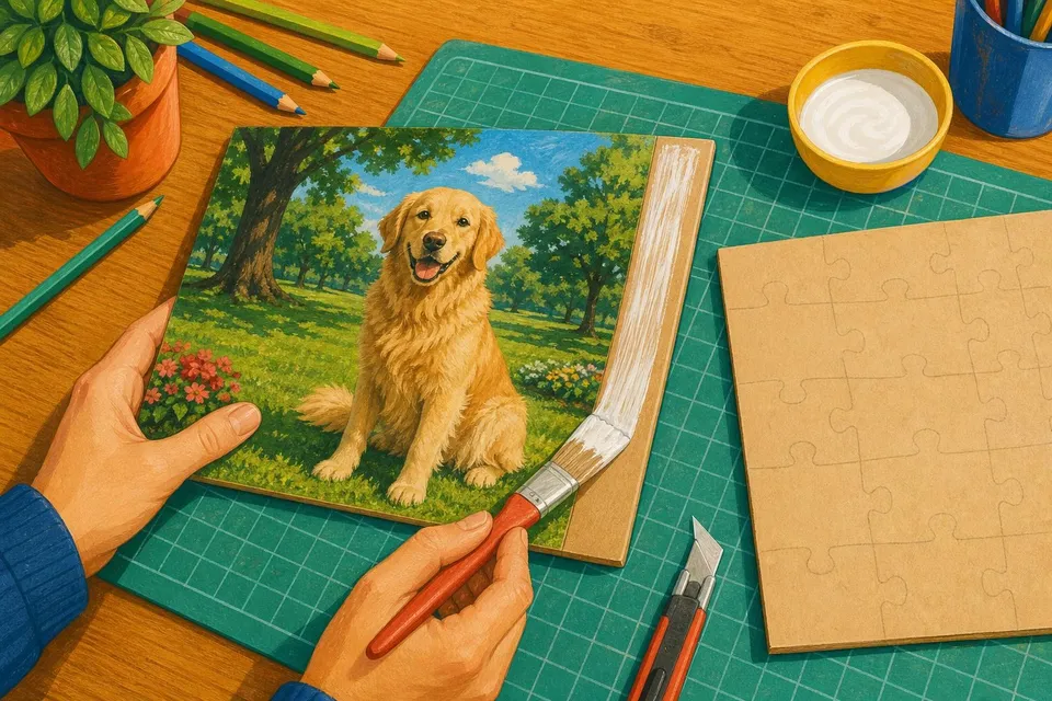 Cómo hacer un puzzle con una foto: casero, en cartón, o gratis online